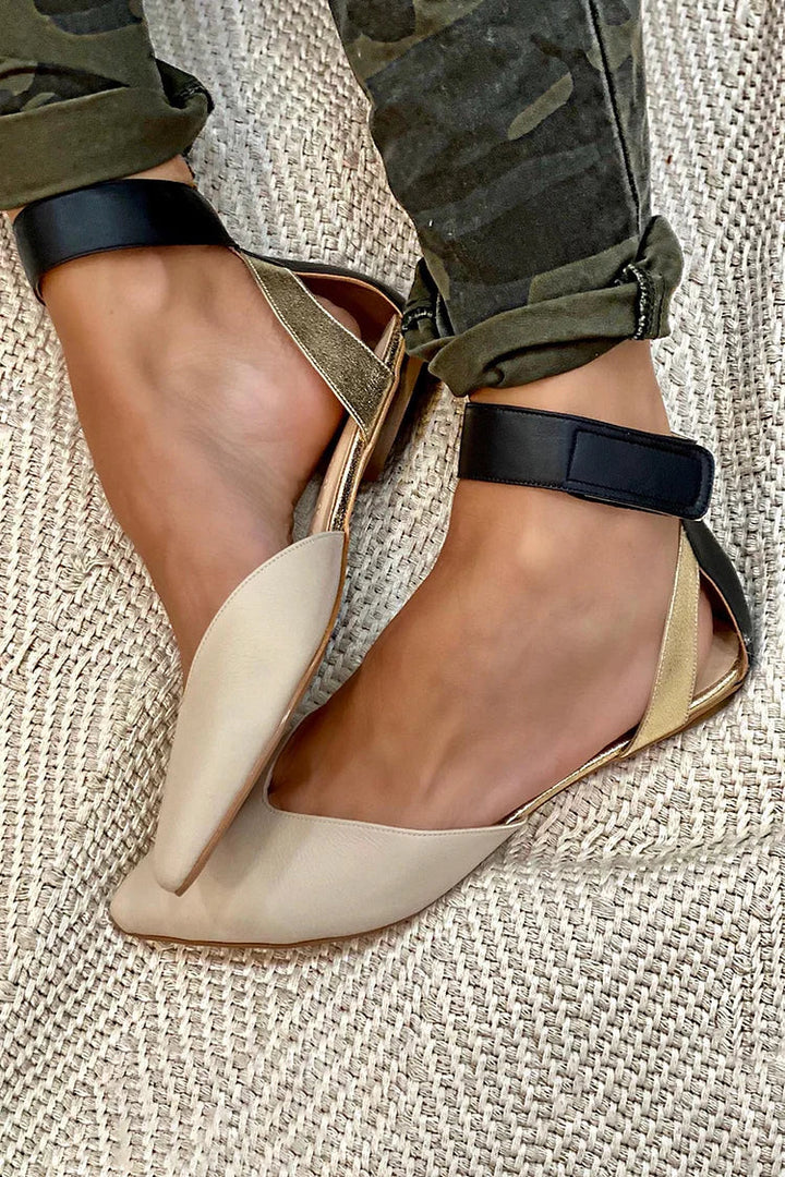 ANNEKE™ | Eleganckie baleriny z kolorowym łańcuszkiem
