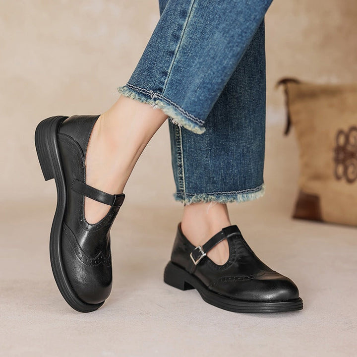 VELDA™ | Eleganckie skórzane buty Mary Jane