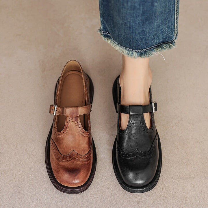 VELDA™ | Eleganckie skórzane buty Mary Jane